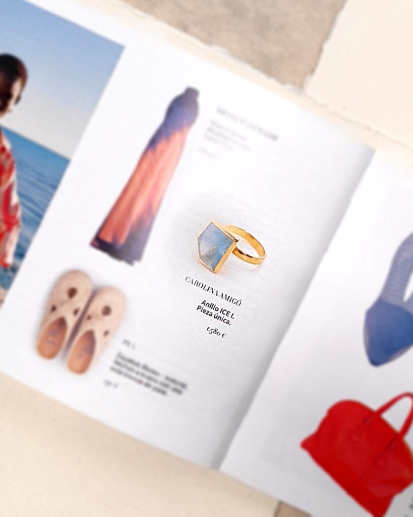 anillo ice en revista mallorca caprice