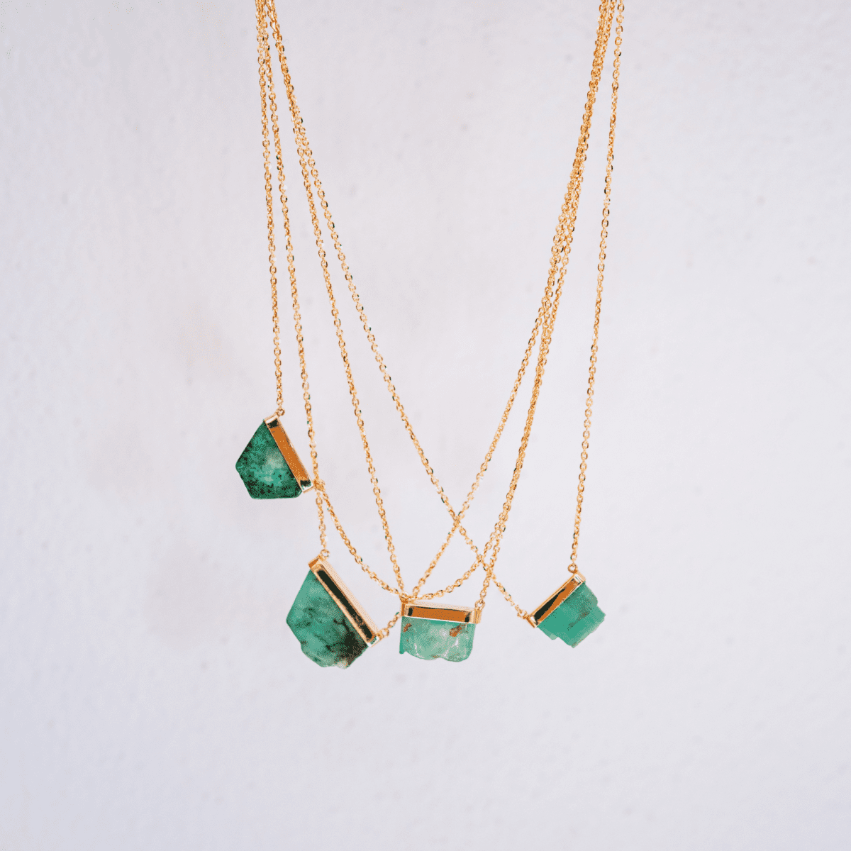 Collar esmeralda slice