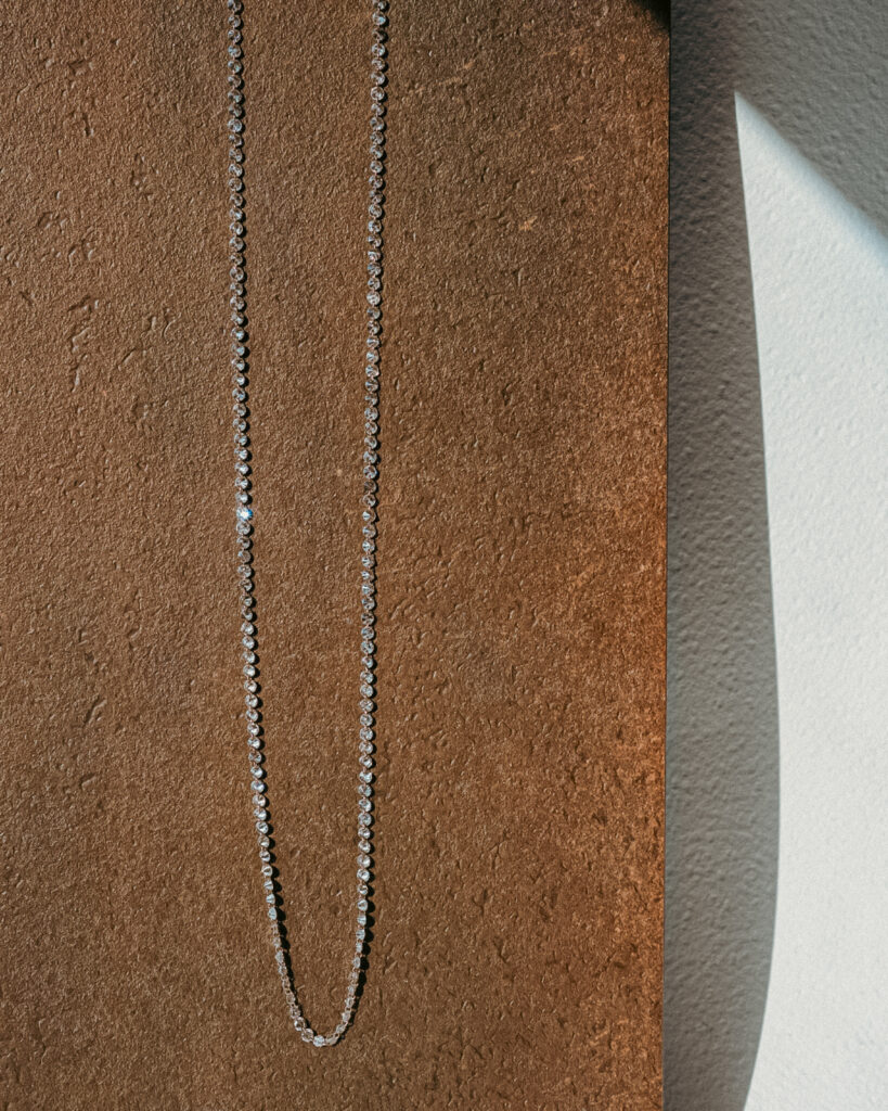 Collar Diamantes Champagne