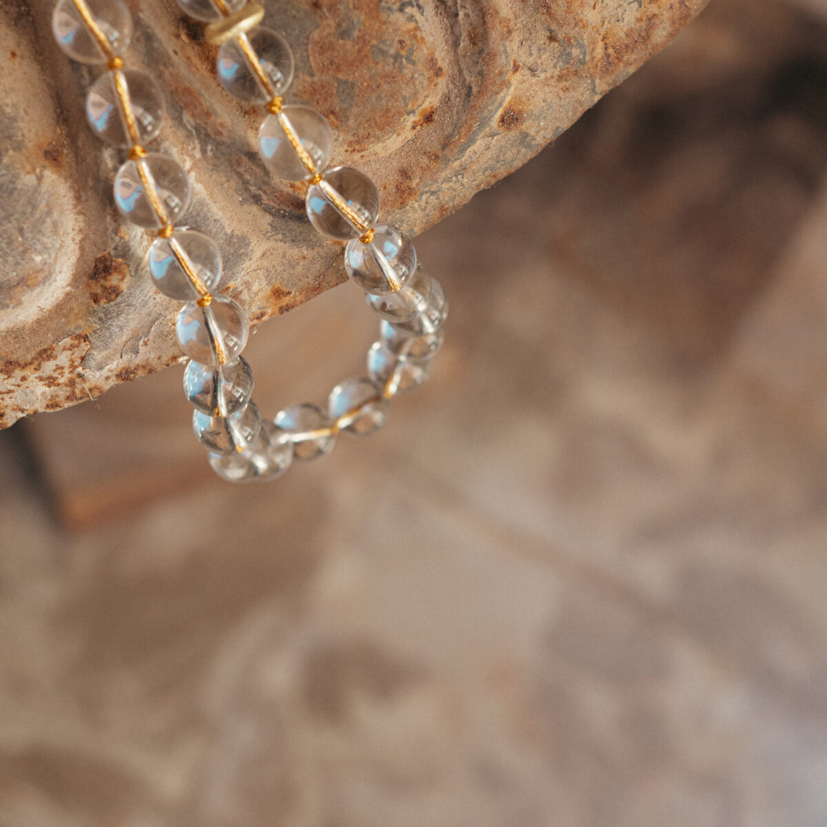Collar Cristal Gold